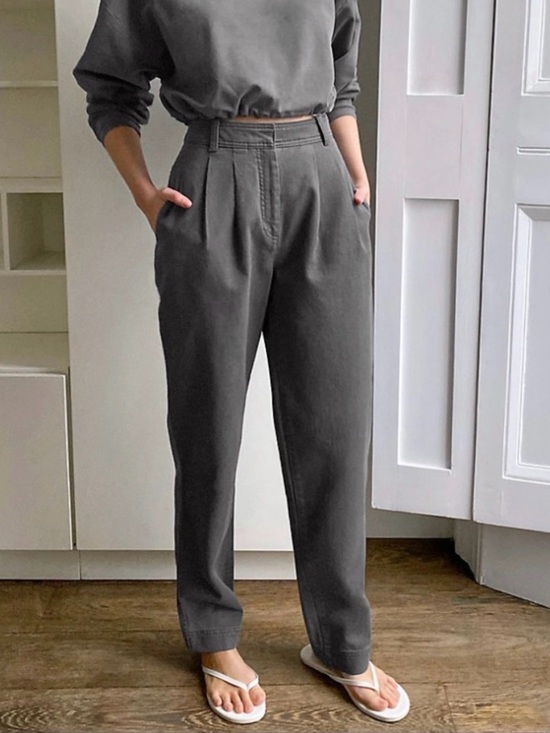 Babaton Pants - Aritzia The Group by Babaton Antares Pant in Mineral Grey 8